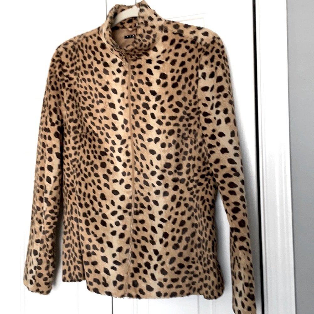 Leopard Print Jacket M 🦁🐯